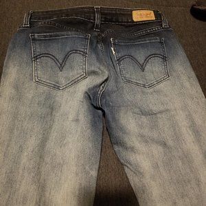 Levis Legging Legging Skinny Jeans Jeggings Ombre, Blue, Black lot